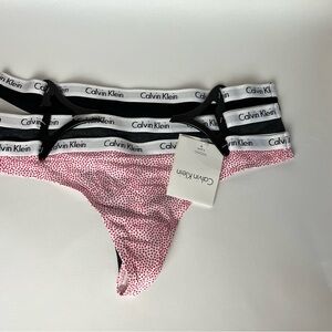 Calvin Klein thong 3-pack L NWT